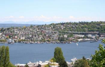 View of Lake Union from Queen Anne