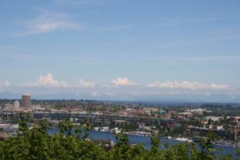 View from Queen Anne to UW